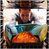 Siliconen - Set van 4 - Bakvormen - Zwart - Vaatwasserbestendig, 2 Groottes, Temperatuurbestendigheid -20 °C tot 180 °C