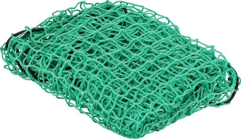 Aanhangernet - Groen - Uitrekbaar tot 2,3 x 3,5 m - Elastisch - Polyethyleen - Bagagenet