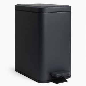 SVITA STM10 Poubelle à pédale 10l incl. seau intérieur Couvercle