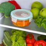 Vershoudbakjes - Set van 6 - 400 ml - Glas - Luchtdicht