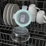 Vershoudbakjes - Set van 6 - 400 ml - Glas - Luchtdicht