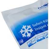 Instant Coldpack - Set van 10 - Koelcompressen - Wit - 14,5 x 12,5 cm - Werkt Zonder Vriezer