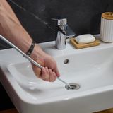 Ontstoppingsveer - Zilver - 15 m Lang - WC - Doucheput - Rioolveer