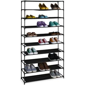 Schoenenrek - Hout - 3 Laags - Bruin