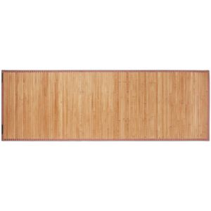 Relaxdays badmat bamboe - douchemat - bad mat - badkamer - hout - antislip - 80 x 45 cm - 61 x 182 cm
