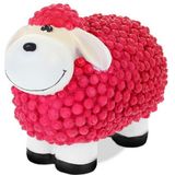 relaxdays Gartenfigur Schaf, Pink