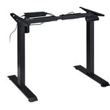 Relaxdays tafelonderstel hoogte verstelbaar, elektrisch, 71-121 cm, zit-sta frame met geheugenfunctie, staal, zwart