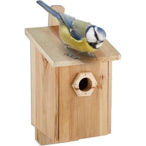 nestkastje - hangend - koolmees - invliegopening (28 mm) - 32x16x17 cm
