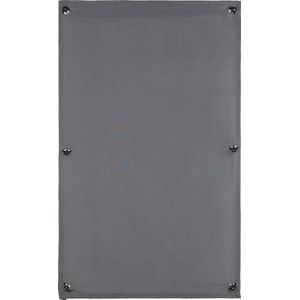 Relaxdays zonwering raam - 60 x 100 cm - met zuignappen - grijs