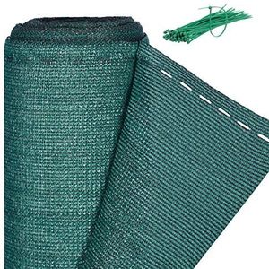 Relaxdays zichtbreeknet - 1,5 x 10 m - HDPE - weerbestendig - groen