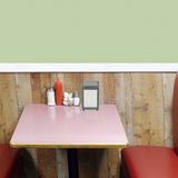 Relaxdays servettenhouder - retro - 15x9,5x11 cm - zilverkleurig