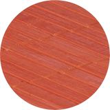 placemat set van 6 bamboe antislip afwasbaar onderleggers rood