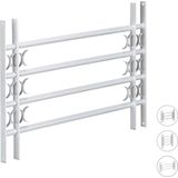 Traliewerk - Raambeveiliging - Uitschuifbaar - 450 x 700-1050 mm - 4,4 kg