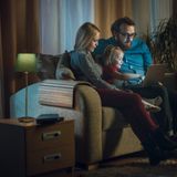 Relaxdays - Tafellamp - Turquoise - Flexibel - E14 Fitting