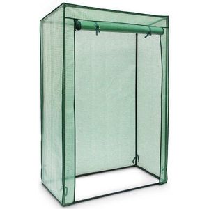 Relaxdays tuinkas tomaten - 150 x 100 x 50 cm - kweekkas - PE folie - groen