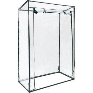 Relaxdays tuinkas tomaten - 150 x 100 x 50 cm - kweekkas - pvc folie - transparant