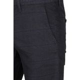 Suitable Chino Sartre Ruit Donkerblauw - Heren