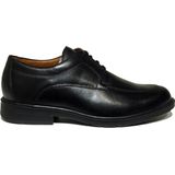 Solidus - 81180 Nette Veterschoenen - Zwart - Leer