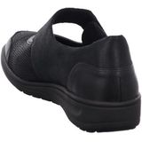 Solidus - Dames - Ballerina's & Mocassins - Zwart - Comfort Schoen