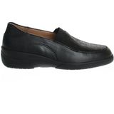 Solidus -Dames -  zwart - mocassins - loafers - maat 37