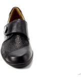 Solidus - 26428-00308 - Instappers - Zwart - Leer