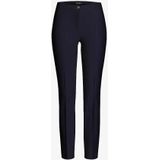 Cambio - Renira - Stoffen Broek - Zwart - Glad Materiaal