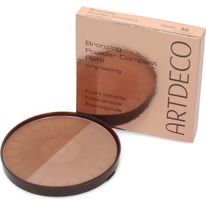 Artdeco Bronzing Powder Compact Long-Lasting Refill 50 Almond 10 gram
