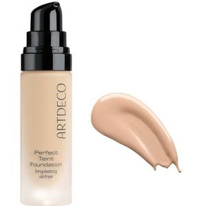 ARTDECO Perfect Teint Foundation - langhoudende vloeibare foundation zonder olie - 20 ml - kleur nr. 16 light bisque