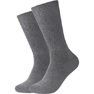 Comfort - Enkelsokken - Zwart - Katoen/Synthetisch - Comfortabele Tailleband