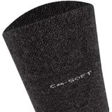 Camano - Herensokken - Donkergrijs - Set van 4 - 43-46 EU