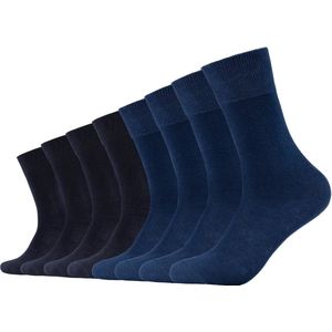 s.Oliver - Sokken Essentials - Zwart - 8 Paar - Zachte Band