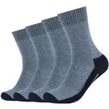 camano Sportsokken  donkerblauw / blauw gemêleerd / wit