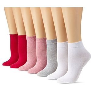 camano Sokken  lichtgrijs / lichtroze / donkerroze / wit