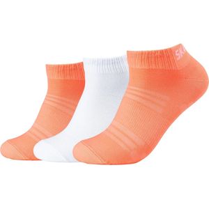 Skechers 3PPK Mesh Ventilation Socks SK43022-0310, Unisex, Oranje, Sokken, maat: 39-42