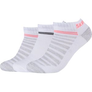 Skechers 3PPK Mesh Ventilation Socks SK43022-1001, Unisex, Wit, Sokken, maat: 43-46