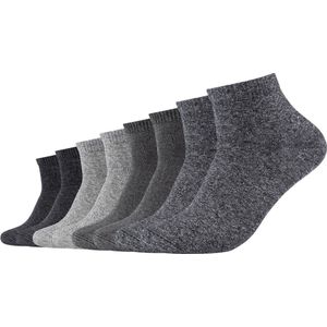 s.Oliver - Korte Sokken Essentials - Zwart - Set van 8 Paar