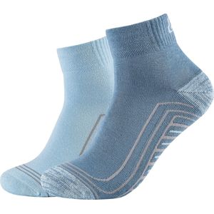 Skechers 2PPK Basic Cushioned Socks SK42019-5441, Unisex, Blauw, Sokken, maat: 39-42