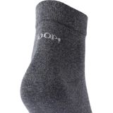 JOOP! - Enkelsokken - Effen - Zacht Materiaalmix - 2 Stuks