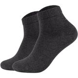 JOOP! - Enkelsokken - Effen - Zacht Materiaalmix - 2 Stuks