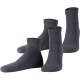 JOOP! - Enkelsokken - Effen - Zacht Materiaalmix - 2 Stuks