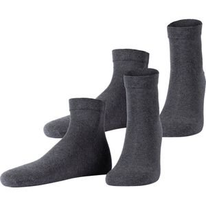 JOOP! - Enkelsokken - Effen - Zacht Materiaalmix - 2 Stuks