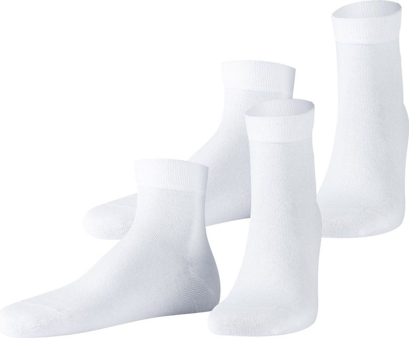 JOOP! Sokken Unisex premium essential organic cotton Quarter 2p Set van 2