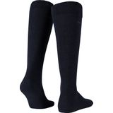 JOOP! Kniekousen - Navy - Premium Essentials - 2 Paar