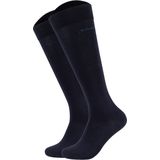 JOOP! Kniekousen - Navy - Premium Essentials - 2 Paar