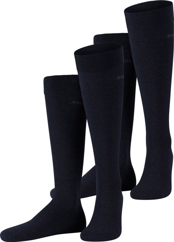 JOOP! Kniekousen - Navy - Premium Essentials - 2 Paar