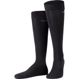 JOOP! Kniekousen Premium Essentials - Zwart - 2 Paar