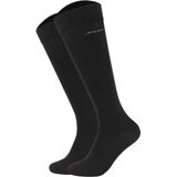 JOOP! Kniekousen Premium Essentials - Zwart - 2 Paar