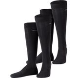 JOOP! Kniekousen Premium Essentials - Zwart - 2 Paar