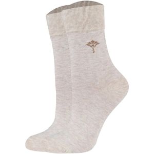 JOOP! Enkelsokken - Effen - Glanzend - Biologisch Katoen - Dubbele Verpakking