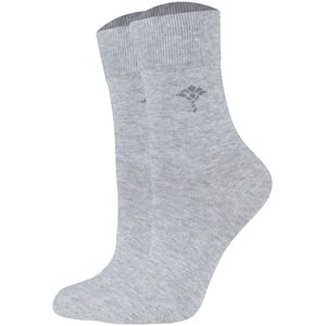 JOOP! - Sokken - Effen - Set van 2 - Biologisch Katoen - Glanzende Look